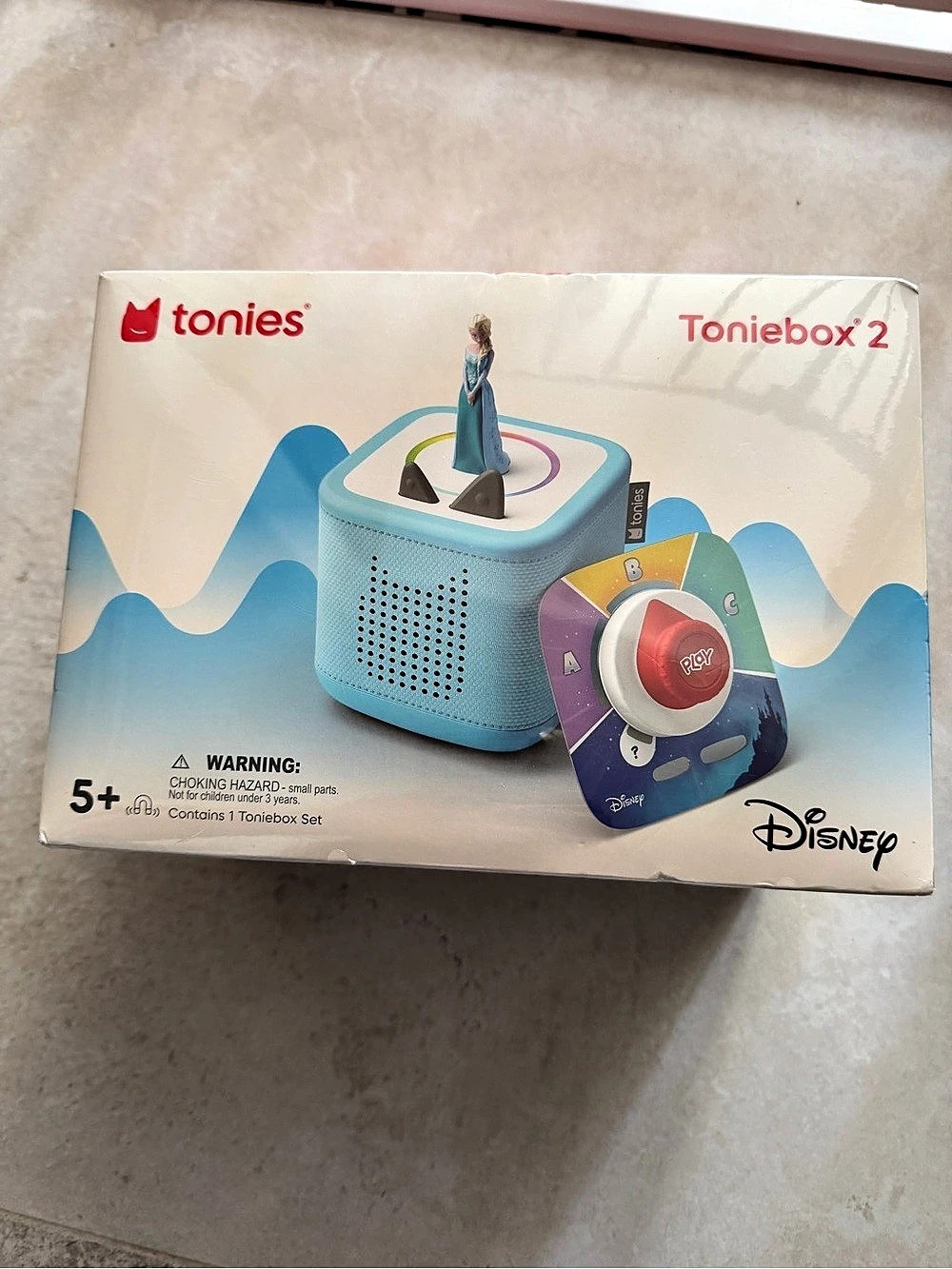 tonies Toniebox 2 Disney Blue Like New